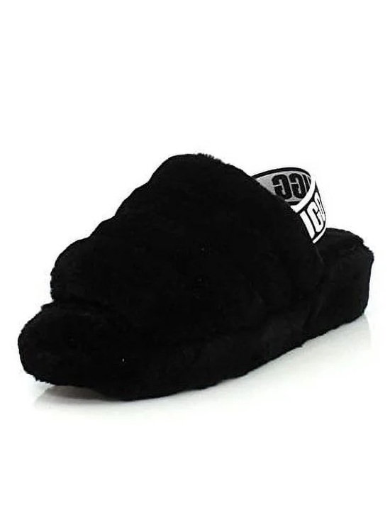UGG Shoes - UGG Women’s Fluff Yeah Slide slippers in classic in Black